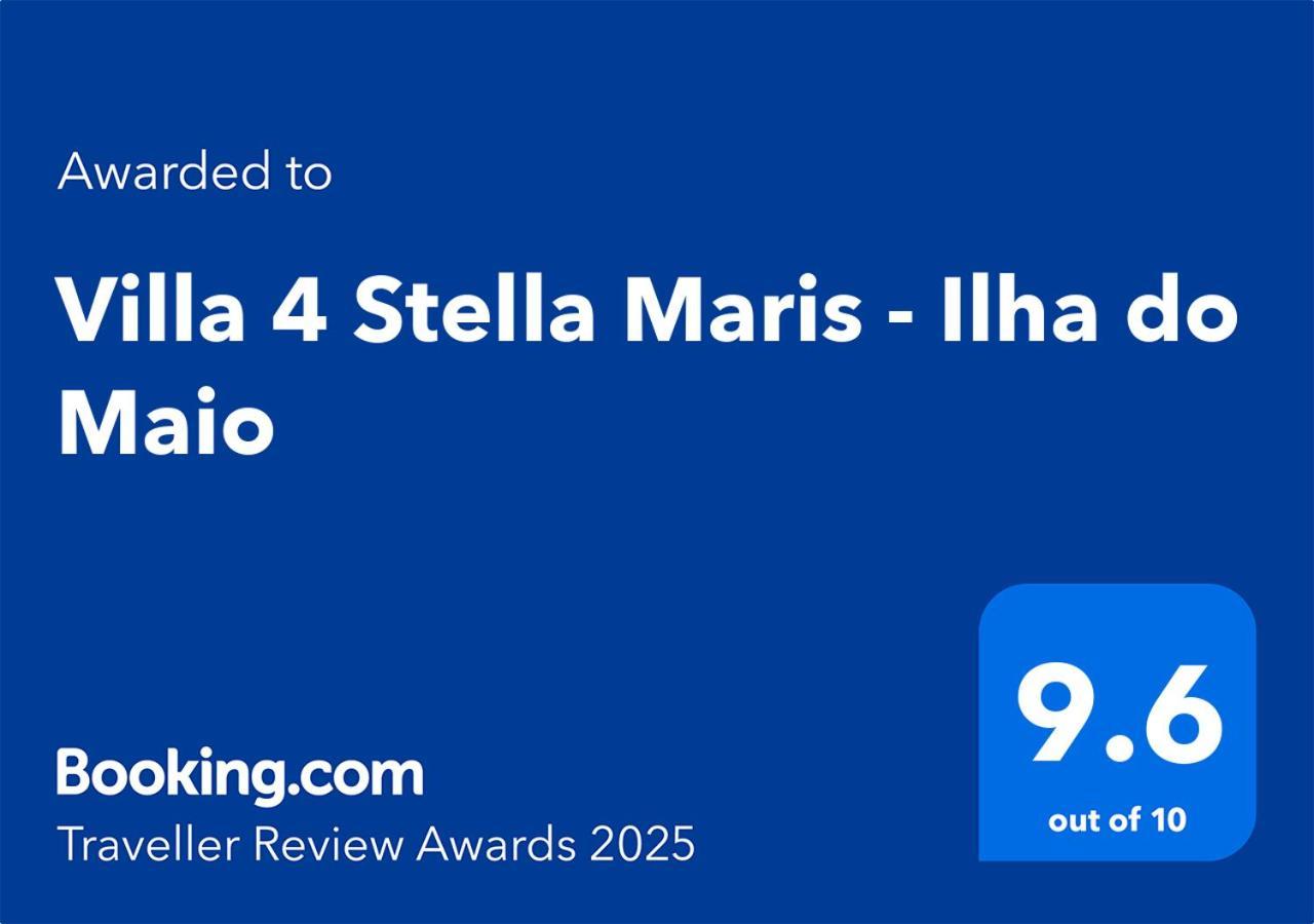 Villa 4 Stella Maris - Ilha Do Maio Cidade do Maio Екстериор снимка